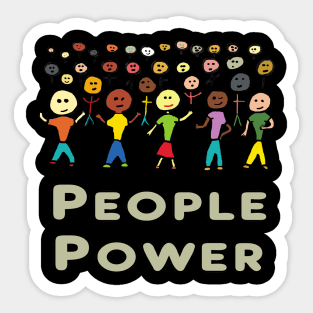People Power Sticker
